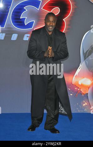 Idris Elba à l'avant-première du film britannique « Sonic the Hedgehog 3 », Cineworld Leicester Square, Leicester Square, le mardi 10 décembre 2024 à Londres, Angleterre, Royaume-Uni. CAP/CAN ©CAN/Capital Pictures Banque D'Images