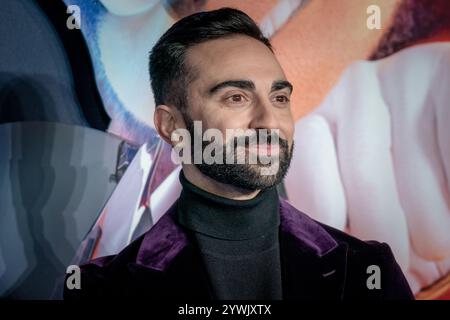 Londres, Royaume-Uni. 10 décembre 2024. Lee Majdoub assiste à la première britannique de « Sonic the Hedgehog 3 » au Cineworld Leicester Square. Crédit : Guy Corbishley/Alamy Live News Banque D'Images