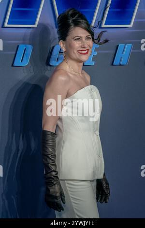 Londres, Royaume-Uni. 10 décembre 2024. Colleen O'Shaughnessey assiste à la première britannique de « Sonic the Hedgehog 3 » au Cineworld Leicester Square. Crédit : Guy Corbishley/Alamy Live News Banque D'Images