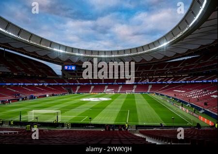 Madrid, Madrid, Espagne. 11 décembre 2024. Lors du match de football MD6 de la Ligue des Champions 2024/25 entre l'Atletico de Madrid et le SK Slovan Bratislava à l'Estadio Riyadh Air Metropolitano le 11 décembre 2024 à Madrid, en Espagne. (Crédit image : © Alberto Gardin/ZUMA Press Wire) USAGE ÉDITORIAL SEULEMENT! Non destiné à UN USAGE commercial ! Banque D'Images