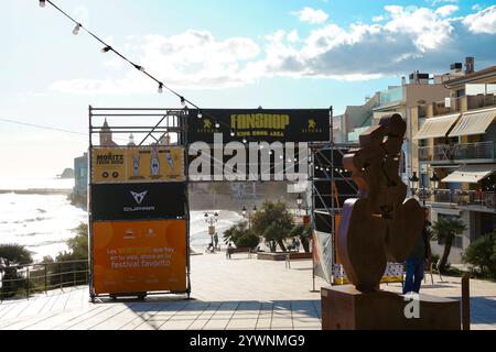 Sitges, Espagne - 10 octobre 2024 ; le 57e Festival du film de Sitges, Festival international de Cinema Fantastic de Catalunya Banque D'Images