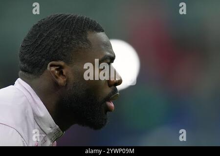 Milan, Italie. 11 décembre 2024. AC MilanÕs Fofana lors du match de football de la Ligue des Champions de l'UEFA entre l'AC Milan et Crvena Zvezda au stade San Siro de Milan, dans le nord de l'Italie - mercredi 11 décembre 2024. Sport - Soccer . (Photo de Spada/LaPresse) crédit : LaPresse/Alamy Live News Banque D'Images