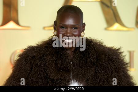 Londres, Royaume-Uni. 11 décembre 2024. ADOT Gak assiste à la première britannique de « Mufasa : le Roi Lion » au Cineworld Leicester Square à Londres. Crédit : SOPA images Limited/Alamy Live News Banque D'Images