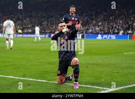 Photo du dossier datée du 13/02/24. Manchester City a battu le FC Copenhague 3-1 dans la première manche de leur match nul de la Ligue des Champions lors de la dernière 16e manche. Date d'émission : jeudi 12 décembre 2024. Banque D'Images