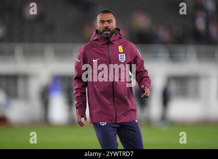 Photo du dossier datée du 13-10-2024. Le 14 septembre, Ashley Cole, assistante par intérim de l'Angleterre, quitte Birmingham pour rejoindre la Football Association en tant qu'entraîneur national à temps plein. Date d'émission : jeudi 12 décembre 2024. Banque D'Images