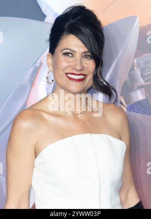 10 décembre 2024, Londres, Angleterre, Royaume-Uni - Colleen O'Shaughnessey participe à la première britannique de Sonic the Hedgehog 3, Cineworld, Leicester Square Banque D'Images