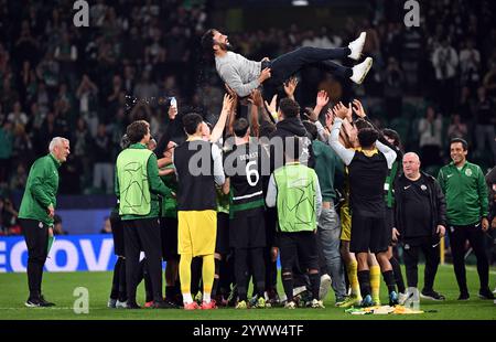 Photo du dossier datée du 05/11/24. Manchester City a été battu 4-1 par le Sporting Lisbon de Ruben Amorim en Ligue des Champions, leur troisième défaite consécutive toutes compétitions confondues. Date d'émission : jeudi 12 décembre 2024. Banque D'Images