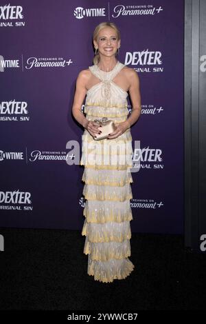 Sarah Michelle Gellar BEI der Premiere der Showtime / Paramount Serie Dexter : original Sin im SVA Theater. New York, 11.12.2024 *** Sarah Michelle Gellar à la première de la série Showtime Paramount Dexter original Sin au SVA Theater New York, 11 12 2024 Foto:xB.xHinex/xFuturexImagex dexter 4289 Banque D'Images