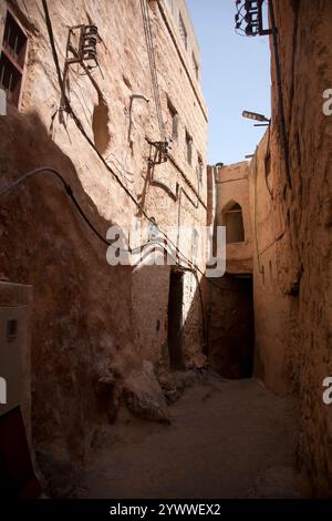 misfah al abriyyin village de montagne jabal al akhdar oman moyen-orient Banque D'Images