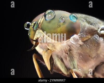 Mouche stable ou insecte mouche à cheval, Tabanidae en Thaïlande et en Asie du Sud-est. Banque D'Images