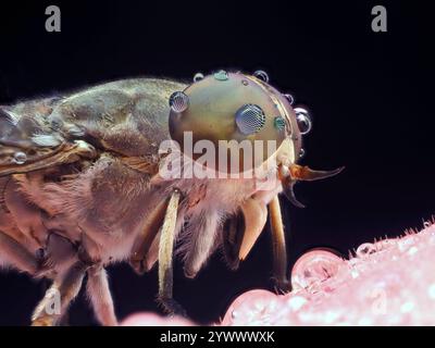 Mouche stable ou insecte mouche à cheval, Tabanidae en Thaïlande et en Asie du Sud-est. Banque D'Images