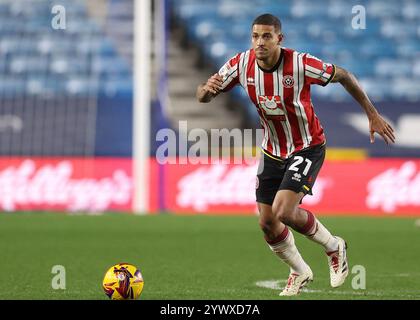 Londres, Royaume-Uni. 11 décembre 2024. Vinicius Souza de Sheffield United lors du Sky Bet Championship match à The Den, Londres. Le crédit photo devrait se lire : Paul Terry/Sportimage crédit : Sportimage Ltd/Alamy Live News Banque D'Images