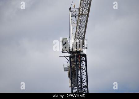 Washington DC, États-Unis - 2 septembre 2024 - grues à tour vues du National Mall. Banque D'Images