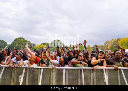 Ambiance lors d'un Musicfest le 27 octobre 2024 à Atlanta, Géorgie, États-Unis. (Photo de Julia Beverly/Alamy Live News) Banque D'Images