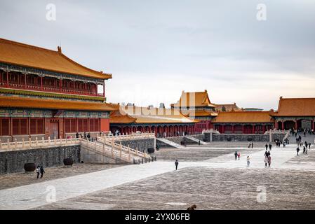 Palais de l'empereur à Pékin - Une merveille architecturale historique Banque D'Images