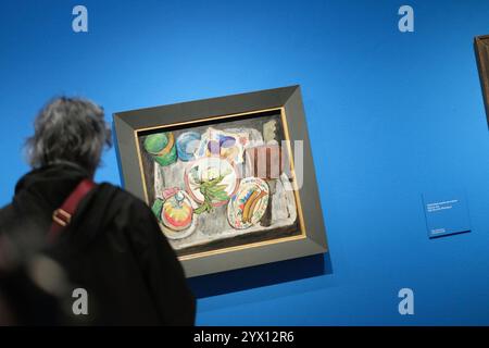 Vue de l'exposition 'Gabriele Münter' au Musée Thyssen-Bornemisza à Madrid, 11 novembre 2024, Espagne avec : Voir où : Madrid, Espagne quand : 11 novembre 2024 crédit : Oscar Gonzalez/WENN Banque D'Images