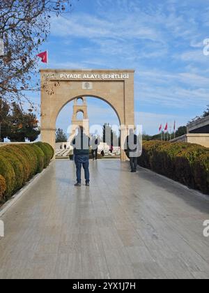 Mémoriaux à Turkiye (Turquie) commémorant la campagne de Gallipoli pendant la première Guerre mondiale Banque D'Images