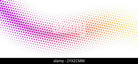 Fond de demi-teinte abstrait, fond de motif pointillé, texture de bruit comique Illustration de Vecteur