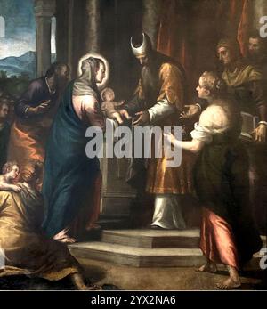 Darbingung im Tempel Alessandro Maganza. Banque D'Images