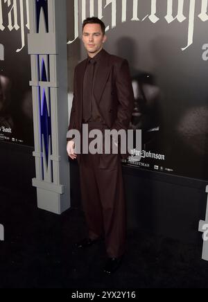 Hollywood, États-Unis. 12 décembre 2024. Nicholas Hoult arrivant à Focus présente la première de « Nosferatu » Los Angeles au TCL Chinese Theater le 12 décembre 2024 à Hollywood, CA. © Starbuck/AFF-USA.com crédit : AFF/Alamy Live News Banque D'Images