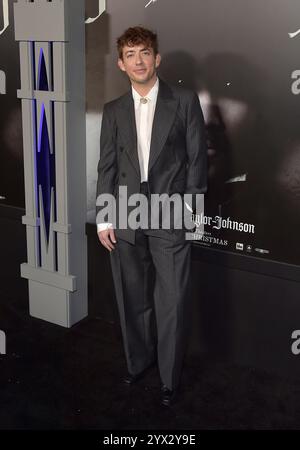 Hollywood, États-Unis. 12 décembre 2024. Kevin McHale arrivant au Focus présente la première de Nosferatu à Los Angeles au TCL Chinese Theater le 12 décembre 2024 à Hollywood, CA. © Starbuck/AFF-USA.com crédit : AFF/Alamy Live News Banque D'Images