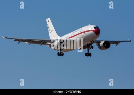 Avion de ligne de l'armée de l'air espagnole, armée de l'air. Transport officiel. Airbus A310. Banque D'Images