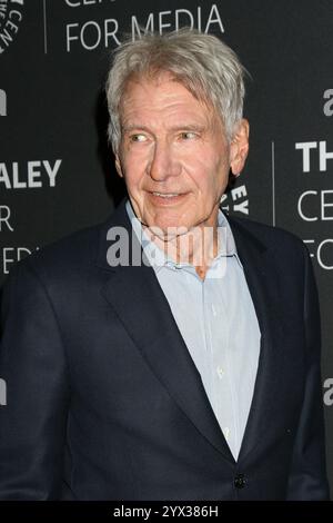 13 décembre 2024, Beverly Hills, CA, États-Unis : LOS ANGELES - 12 décembre : Harrison Ford au Paley Center for Media présente une soirée avec Apple TV+ ''rétrécissement'' au Writers Guild Theater le 12 décembre 2024 à Beverly Hills, CA (crédit image : © Kay Blake/ZUMA Press Wire) USAGE ÉDITORIAL SEULEMENT! Non destiné à UN USAGE commercial ! Banque D'Images