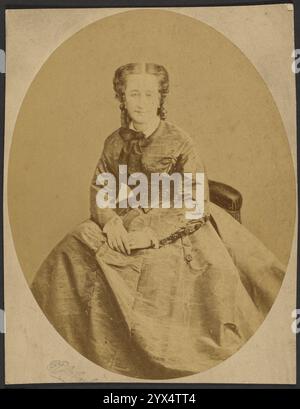 Pauline de Metternich née Pauline Sander, vers 1860. Banque D'Images