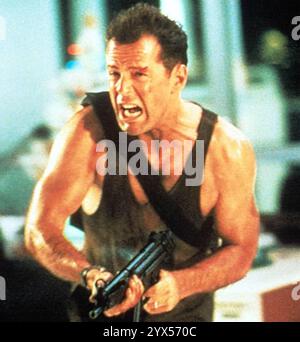 DIE HARD 2 - 1990 20th Century Fox film avec Bruce Willis Banque D'Images