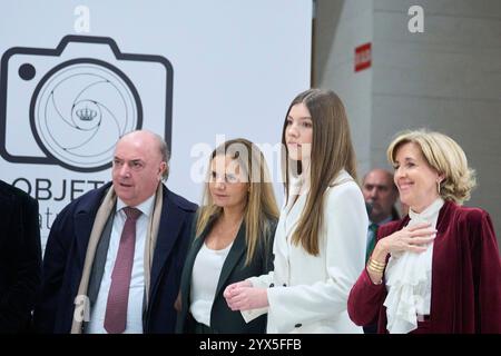 Madrid. Espagne. 20241213, la princesse Sofia assiste à la cérémonie de remise des prix du concours de photographie à la Galerie des collections royales le 13 décembre 2024 à Madrid, Espagne Banque D'Images