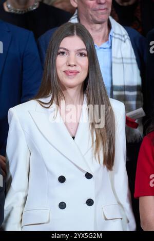 Madrid, Madrid, Espagne. 13 décembre 2024. La princesse Sofia assiste à la cérémonie de remise des prix du concours de photographie à la Galerie des collections royales le 13 décembre 2024 à Madrid, Espagne (crédit image : © Jack Abuin/ZUMA Press Wire) USAGE ÉDITORIAL SEULEMENT! Non destiné à UN USAGE commercial ! Banque D'Images