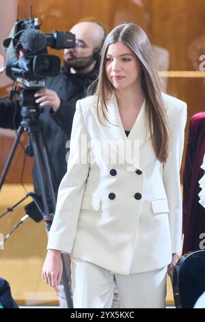 Madrid, Espagne. 13 décembre 2024. Princesse Sofia de Borbon participant aux prix objetivo Patrimonio 2024 à Madrid le vendredi 13 décembre 2024. Crédit : CORDON PRESS/Alamy Live News Banque D'Images