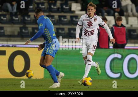 Empoli, Italie. 13 décembre 2024. Lors de l'Enilive Serie italienne Un match de football entre Empoli et Turin au stade Castellani, dans le nord de l'Italie, vendredi 13, 2024 - Sport - Football - (photo Michele Nucci crédit : LaPresse/Alamy Live News Banque D'Images