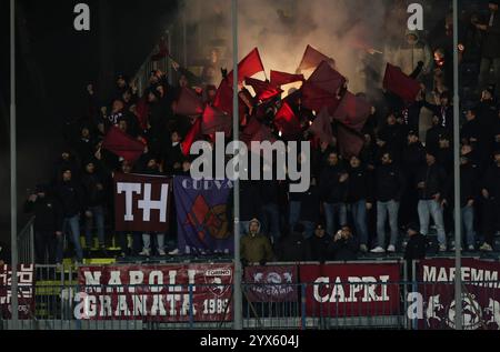 Empoli, Italie. 13 décembre 2024. Supporters de Turin lors de l'Enilive Serie A match de football italien entre Empoli et Torino au stade Castellani, dans le nord de l'Italie, vendredi 13, 2024 - Sport - Football - (photo Michele Nucci crédit : LaPresse/Alamy Live News Banque D'Images