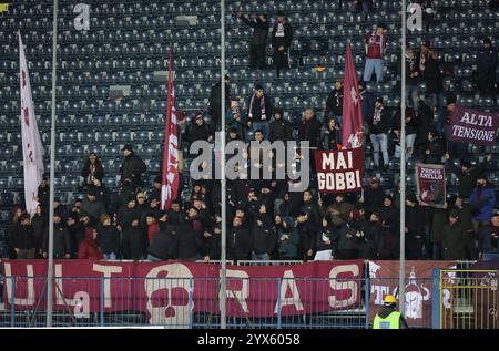 Empoli, Italie. 13 décembre 2024. Supporters de Turin lors de l'Enilive Serie A match de football italien entre Empoli et Torino au stade Castellani, dans le nord de l'Italie, vendredi 13, 2024 - Sport - Football - (photo Michele Nucci crédit : LaPresse/Alamy Live News Banque D'Images