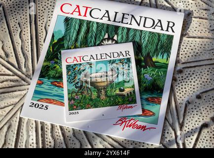 2025 B. Kliban Cat Calendars Still Life Banque D'Images