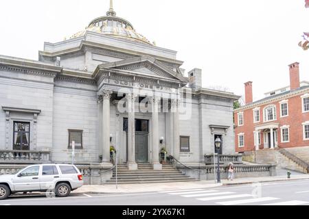 Old Stone Bank au 86 South main Street à Providence, RI, États-Unis. Banque D'Images