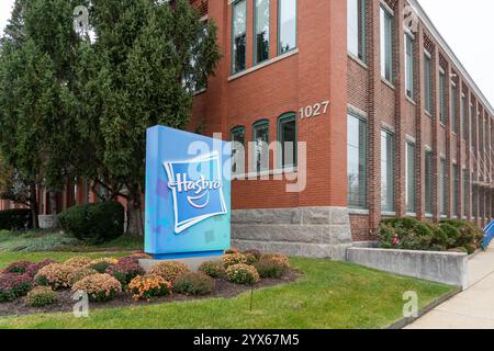 Hasbro siège social à Pawtucket, Rhode Island, États-Unis Banque D'Images