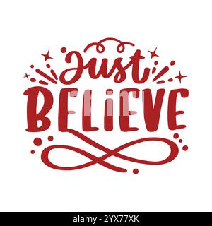 Design typographique Quote inspirant Illustration de Vecteur