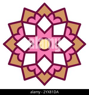 Motif islamique - conceptions géométriques, ornementales et sans couture de haute qualité pour l'art, l'architecture et la décoration intérieure Illustration de Vecteur