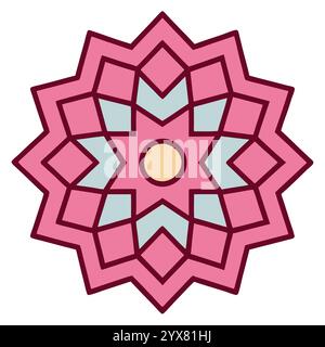 Motif islamique - conceptions géométriques, ornementales et sans couture de haute qualité pour l'art, l'architecture et la décoration intérieure Illustration de Vecteur