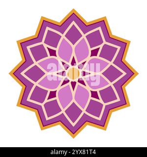 Motif islamique - conceptions géométriques, ornementales et sans couture de haute qualité pour l'art, l'architecture et la décoration intérieure Illustration de Vecteur