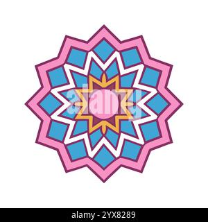 Motif islamique - conceptions géométriques, ornementales et sans couture de haute qualité pour l'art, l'architecture et la décoration intérieure Illustration de Vecteur