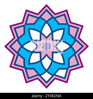 Motif islamique - conceptions géométriques, ornementales et sans couture de haute qualité pour l'art, l'architecture et la décoration intérieure Illustration de Vecteur