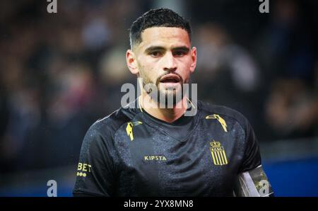 Leuven, Belgique. 14 décembre 2024. Adem Zorgane de Charleroi photographié lors d'un match de football entre Oud-Heverlee Leuven et le Sporting Charleroi, samedi 14 décembre 2024 à Leuven, le jour 18 de la saison 2024-2025 de la première division du championnat belge 'Jupiler Pro League'. BELGA PHOTO VIRGINIE LEFOUR crédit : Belga News Agency/Alamy Live News Banque D'Images