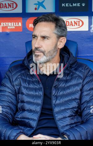 Espagnol la Liga EA Sports match Espanyol vs Osasuna au RCDE Stadium Cornellà-El Prat à Barcelone, Espagne. 14 décembre 2024. 900/cordon Press Credit : CORDON PRESS/Alamy Live News Banque D'Images