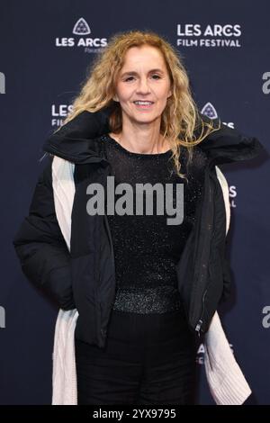 Paris, France. 14 décembre 2024. Delphine de Vigan assiste à la cérémonie d'ouverture du Festival du film les Arcs 2024 à Bourg-Saint-Maurice, les Arcs, France, le 14 décembre 2024. Photo Aurore MARECHAL/ABACAPRESS. COM Credit : Abaca Press/Alamy Live News Banque D'Images