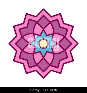 Motif islamique - conceptions géométriques, ornementales et sans couture de haute qualité pour l'art, l'architecture et la décoration intérieure, couverture de livre islamique. Illustration de Vecteur