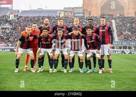 Bologne, Italie. 15 décembre 2024. Bologna FC photo TEM pendant Bologna FC vs ACF Fiorentina, match de football italien Serie A à Bologne, Italie, 15 décembre 2024 crédit : Agence photo indépendante/Alamy Live News Banque D'Images