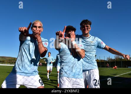 Rome, Italie. 15 décembre 2024. Lazio U20 vs Bologne U20 15ème jour du Championnat Italien de Football Primavera 1 au stade Mirko Fersini le 15 décembre 2024 à Formello - Rome, Italie crédit : Roberto Bettacchi Photography/Alamy Live News Banque D'Images